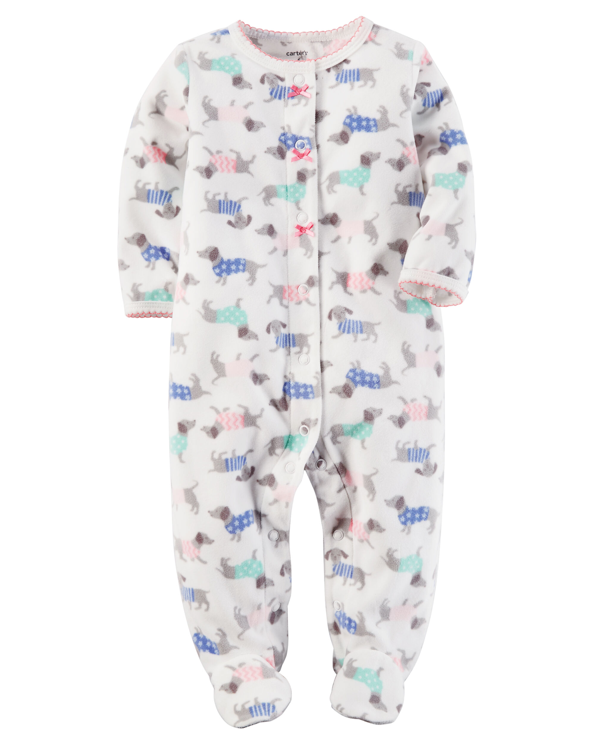 carters fleece onesie