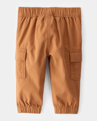 Product image 2 of Baby Utility Twill Cargo Pants - Brown