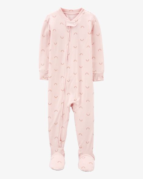 Product image 1 of Baby 1-Piece Rainbow PurelySoft Footie Pajamas