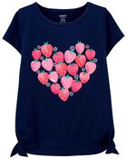 Strawberry Jersey Tee, , hi-res