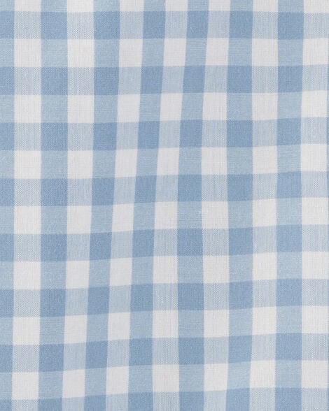  Product image 2 of Kid Plaid Woven Long-Sleeve Button-Down Shirt - Blue