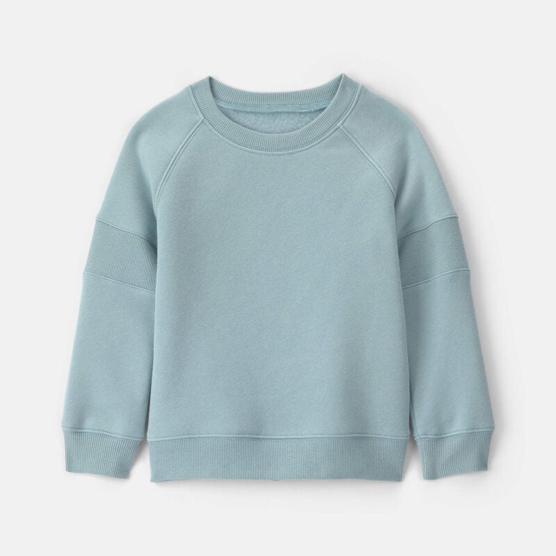 Toddler Boy Fleece Pullover Sweatshirt - Aqua