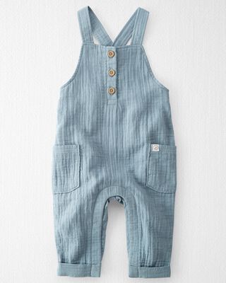 Product image 1 of Baby Organic Cotton Gauze Overalls