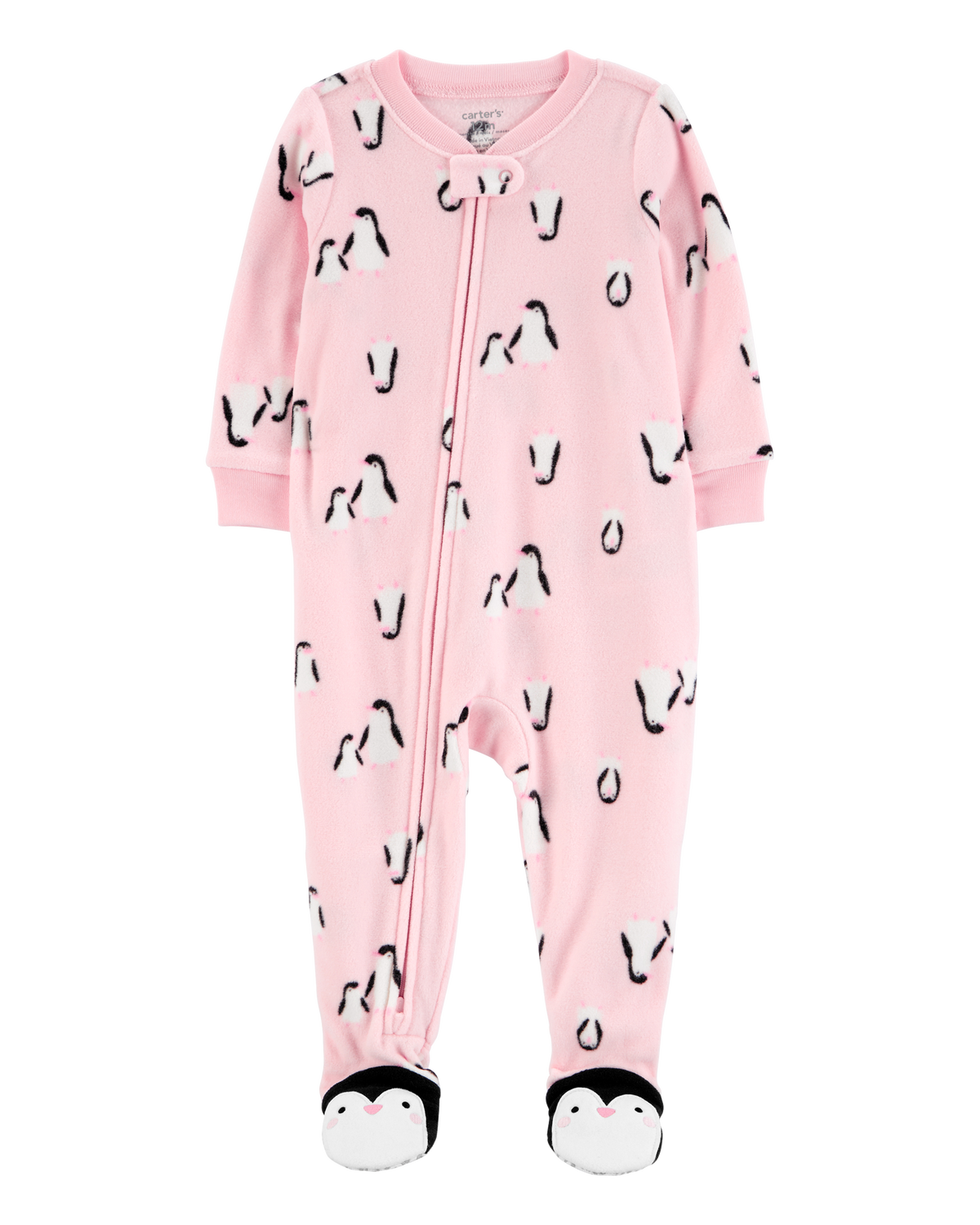 Penguin footed pajamas on sale