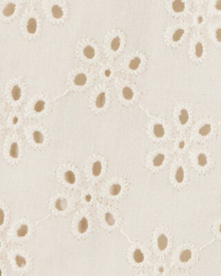 Product image 2 of Baby Solid Cotton Dress - Cream