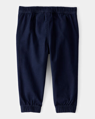 Product image 1 of Baby Uniform Twill Joggers - Navy