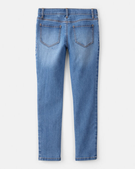 Product image 2 of Girls Denim Skinny Jeans - Blue