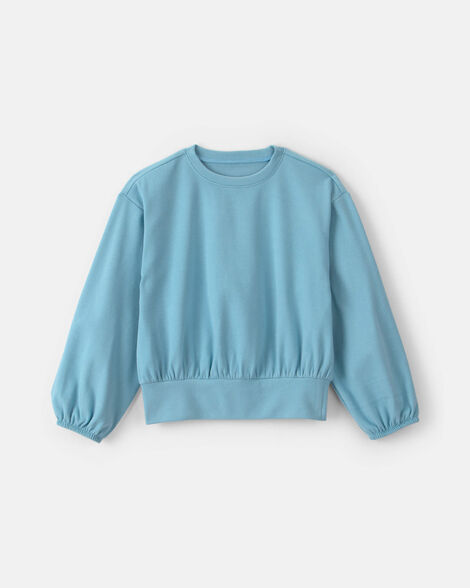 girls long-sleeve top - blue
