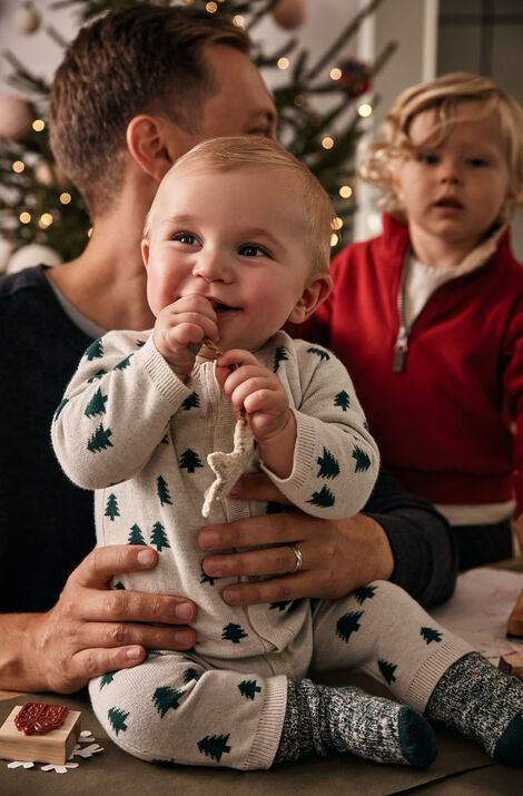  Product image 4 of Baby Button-Down Sweater Jumpsuit
