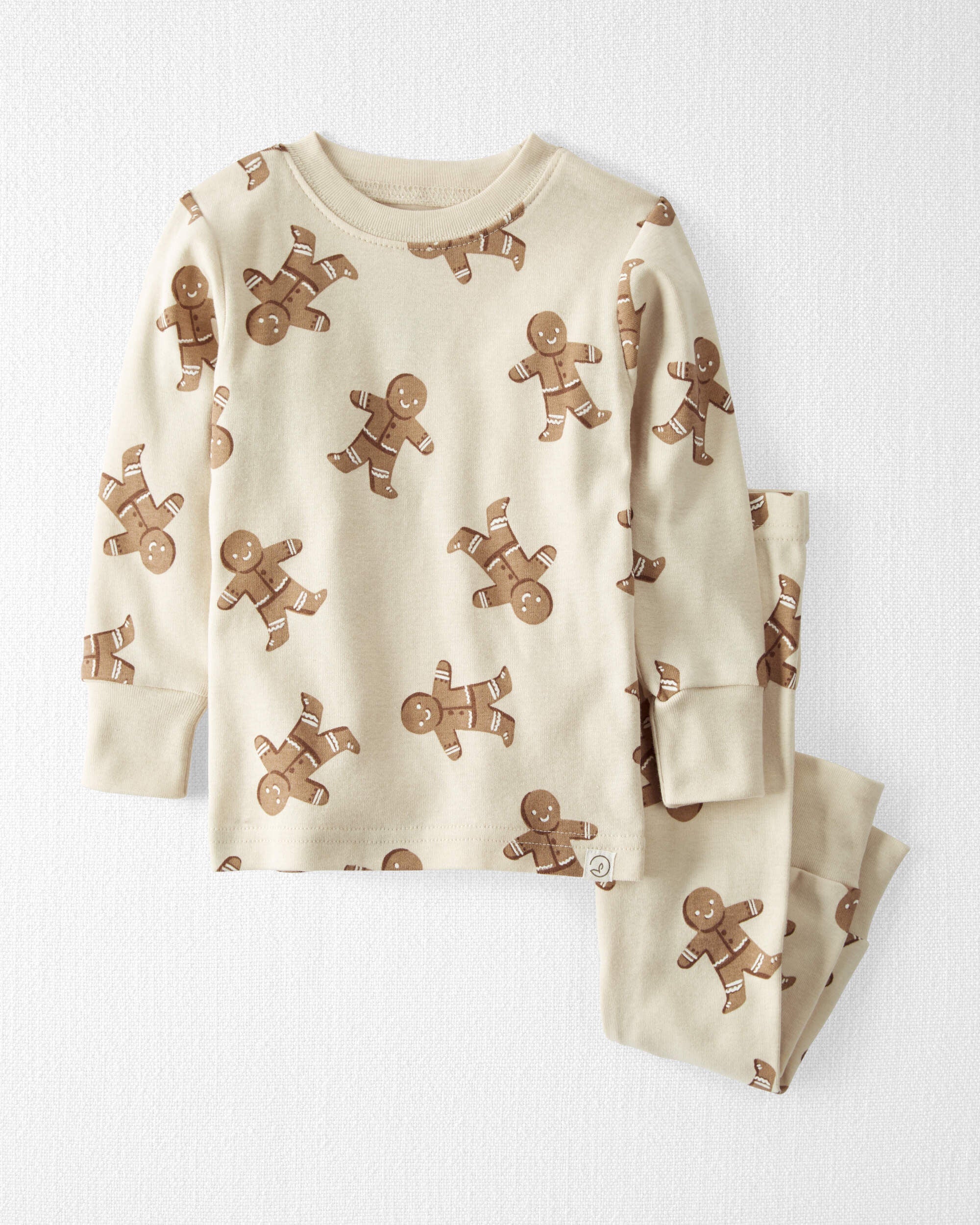 Gingerbread pajamas baby discount