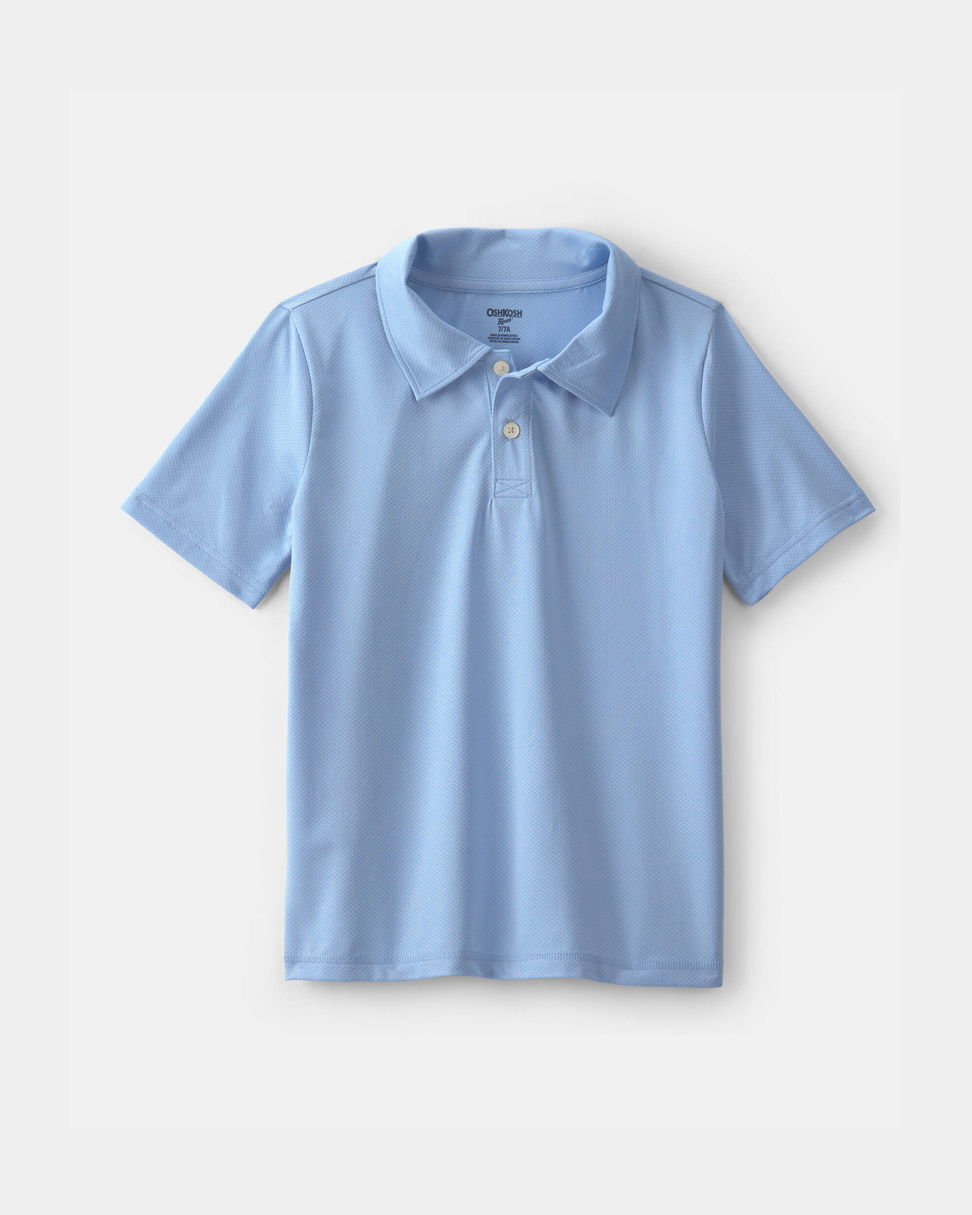 OshKosh Bgosh Boys Uniform Active Polo Shirt 10 Blue 14$