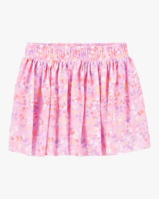 Product image 1 of Kid Floral Stretch Skort - Pink