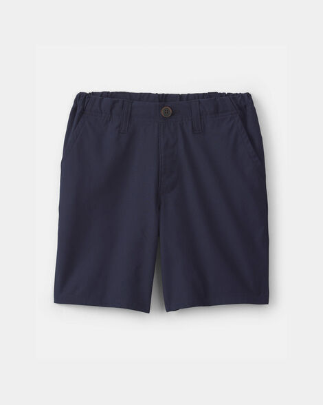 Boys Uniform Active Pull-On Shorts - Navy