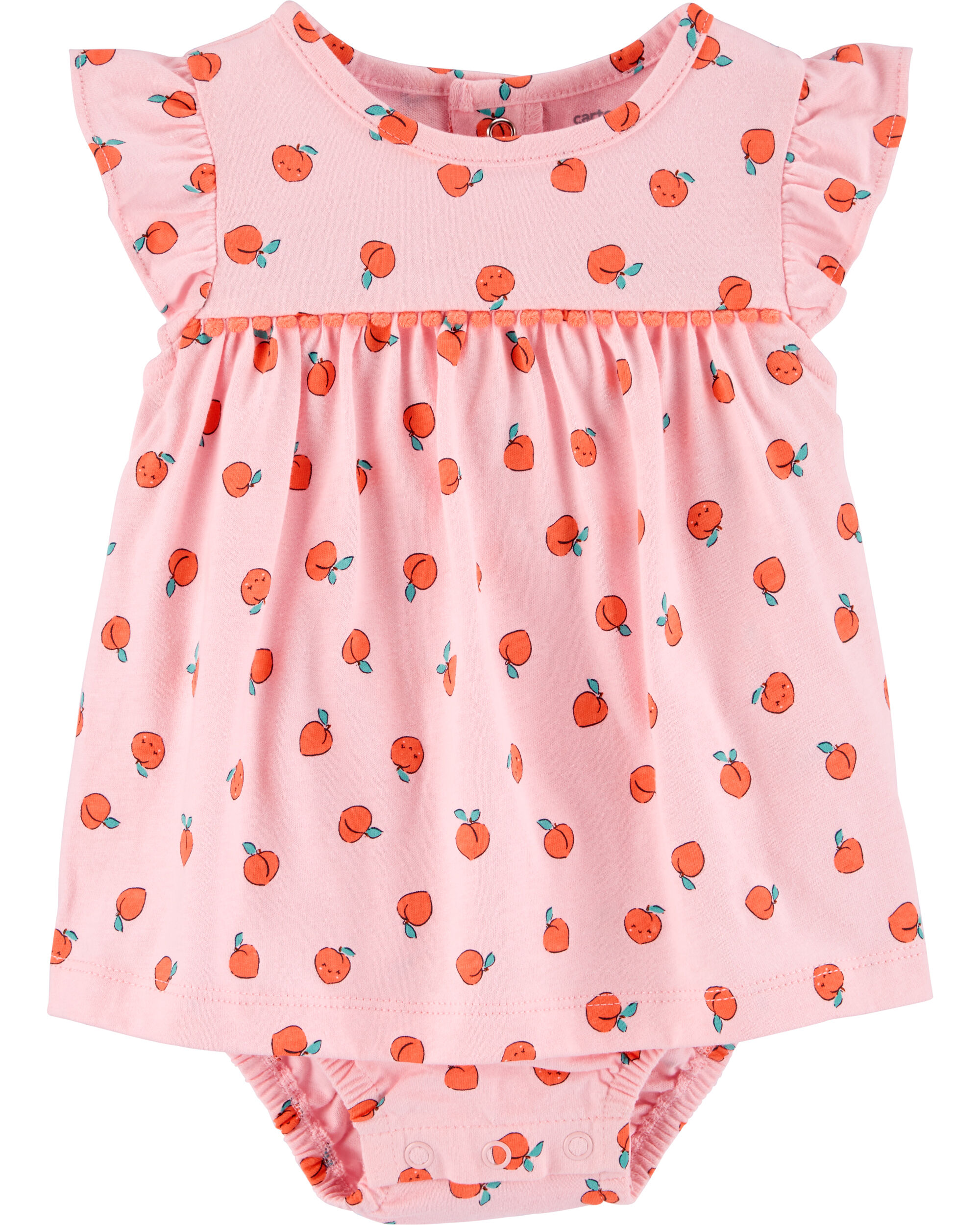 peaches baby outfit