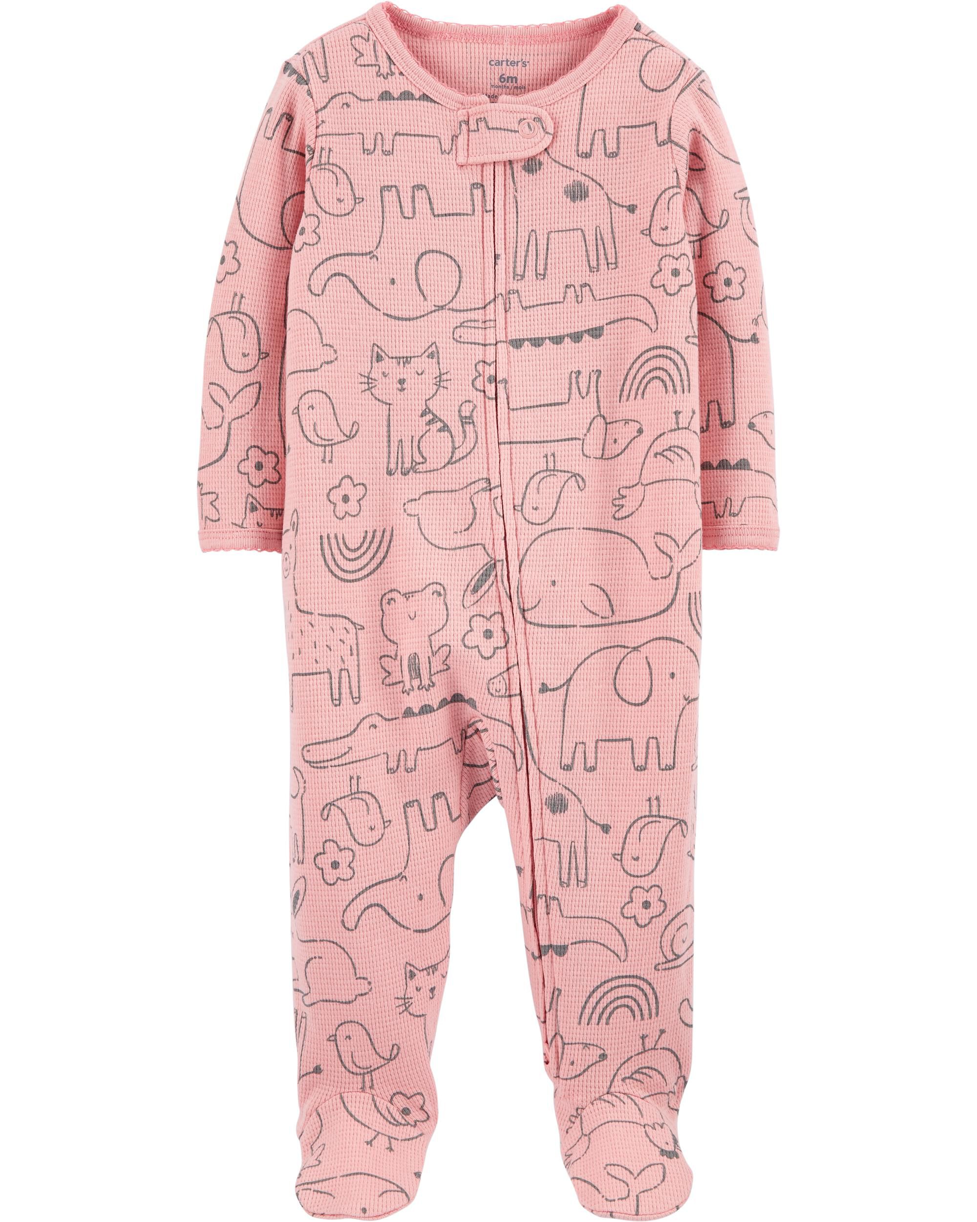 *DOORBUSTER* Animal 2-Way Zip Thermal Sleep & Play