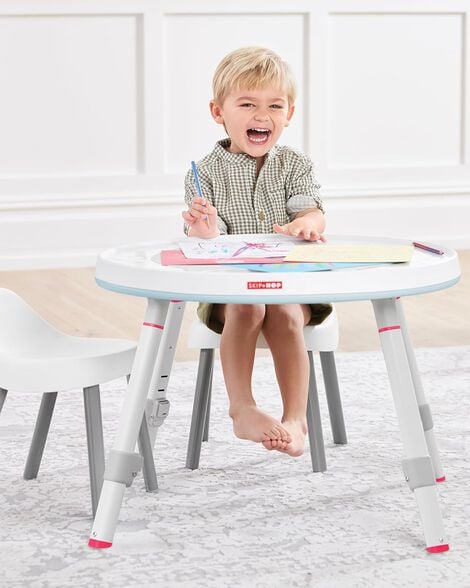  Product image 2 of Silver Lining Cloud 3-in-1 Grow with Me Set with Activity Center & Toddler Chairs