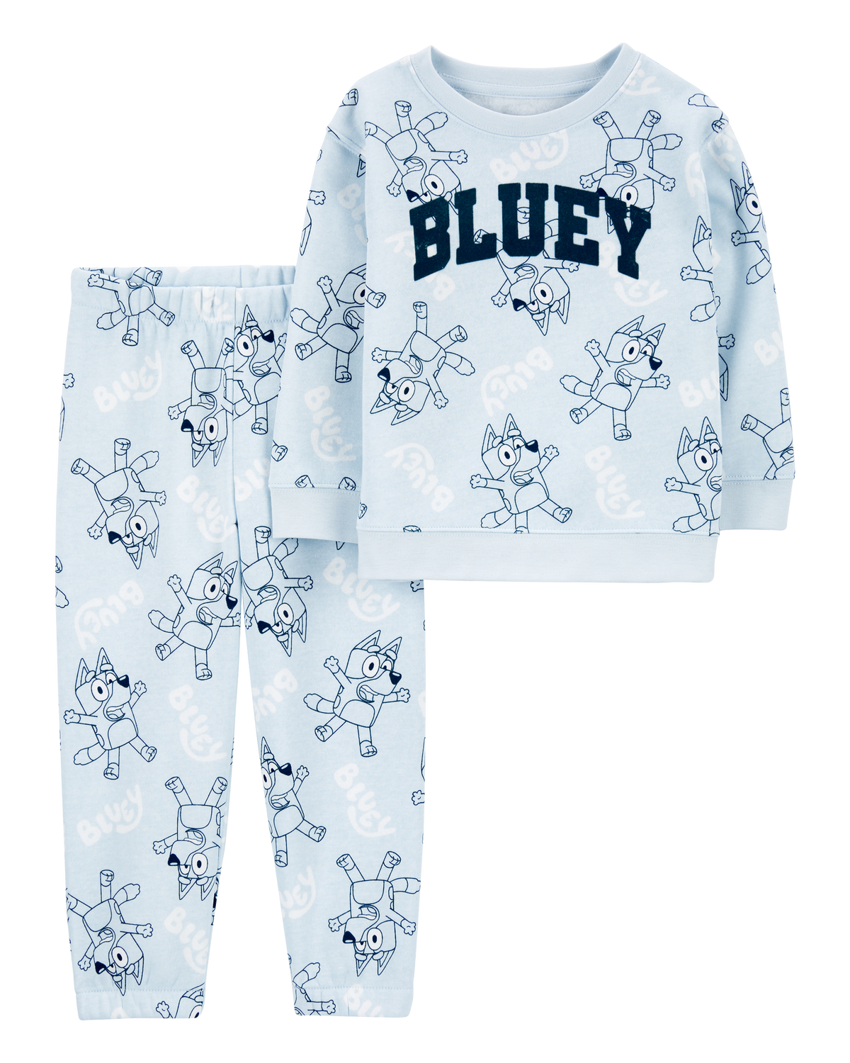 Bluey Dvd Bluey Sweatshirt And Pants Set Boys Sweatshirt And