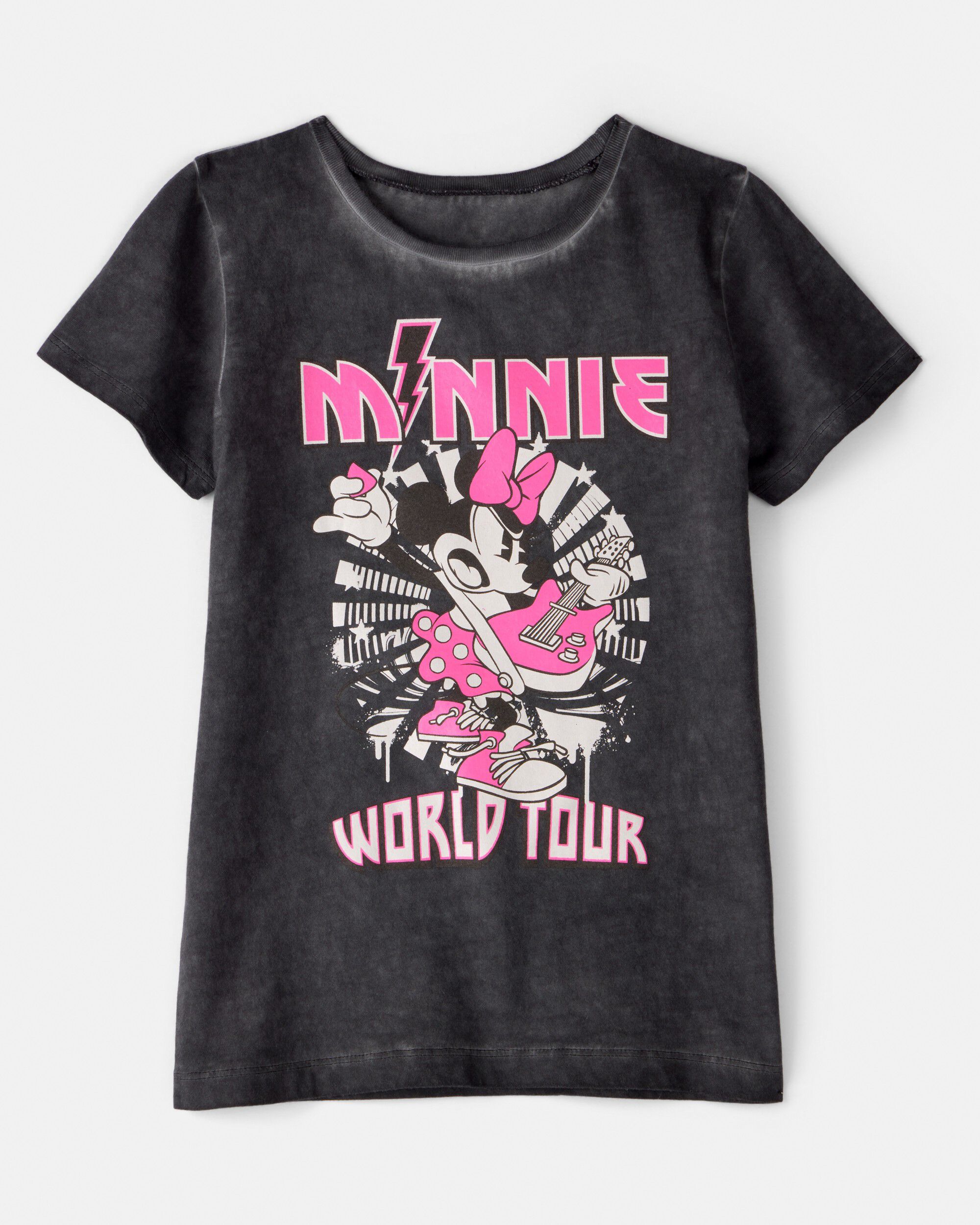 Carters girls disney minnie mouse music short-sleeve graphic tee 10 Black 14$