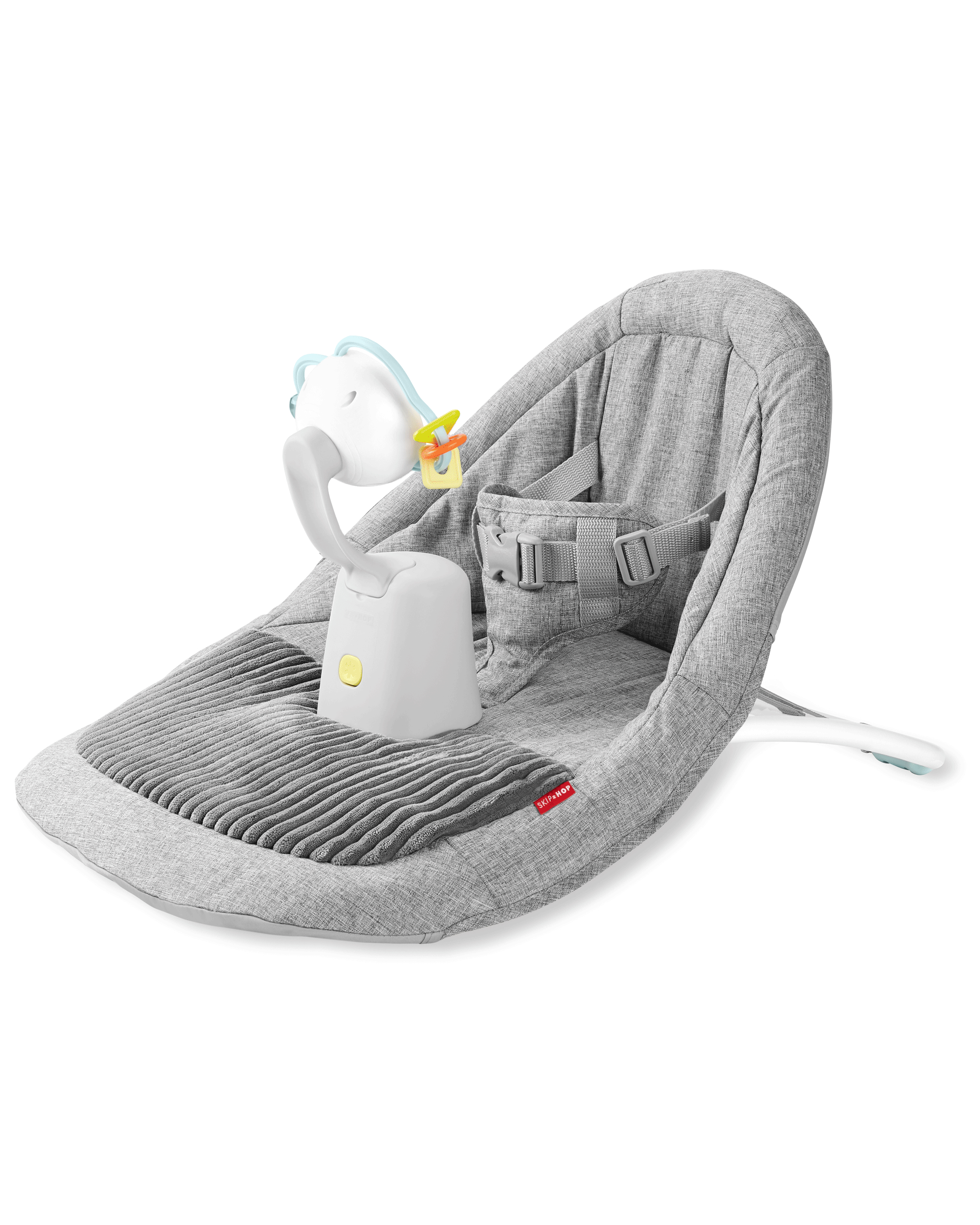 Product image 2 of Silver Lining Cloud Upright Activity Floor Seat - Grey