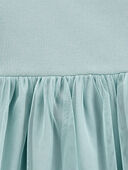 Mint - Baby Tutu Long-Sleeve Jersey Dress, Selected