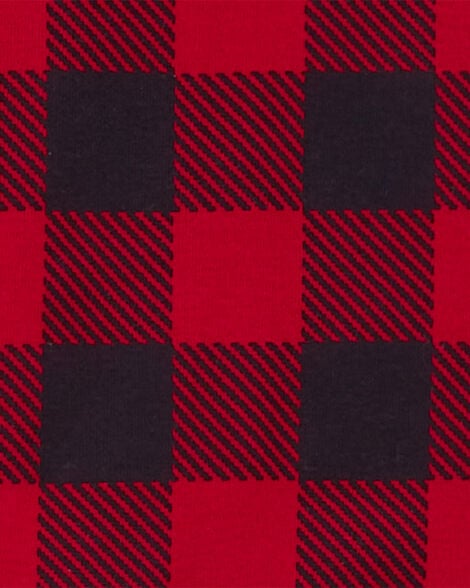  Product image 2 of Kid 2-Piece Buffalo Check 100% Snug Fit Cotton Pajamas