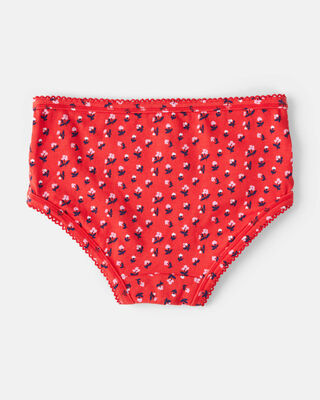 Product image 2 of Kid 7-Pack Ladybug Print Brief Stretch Cotton Underwear