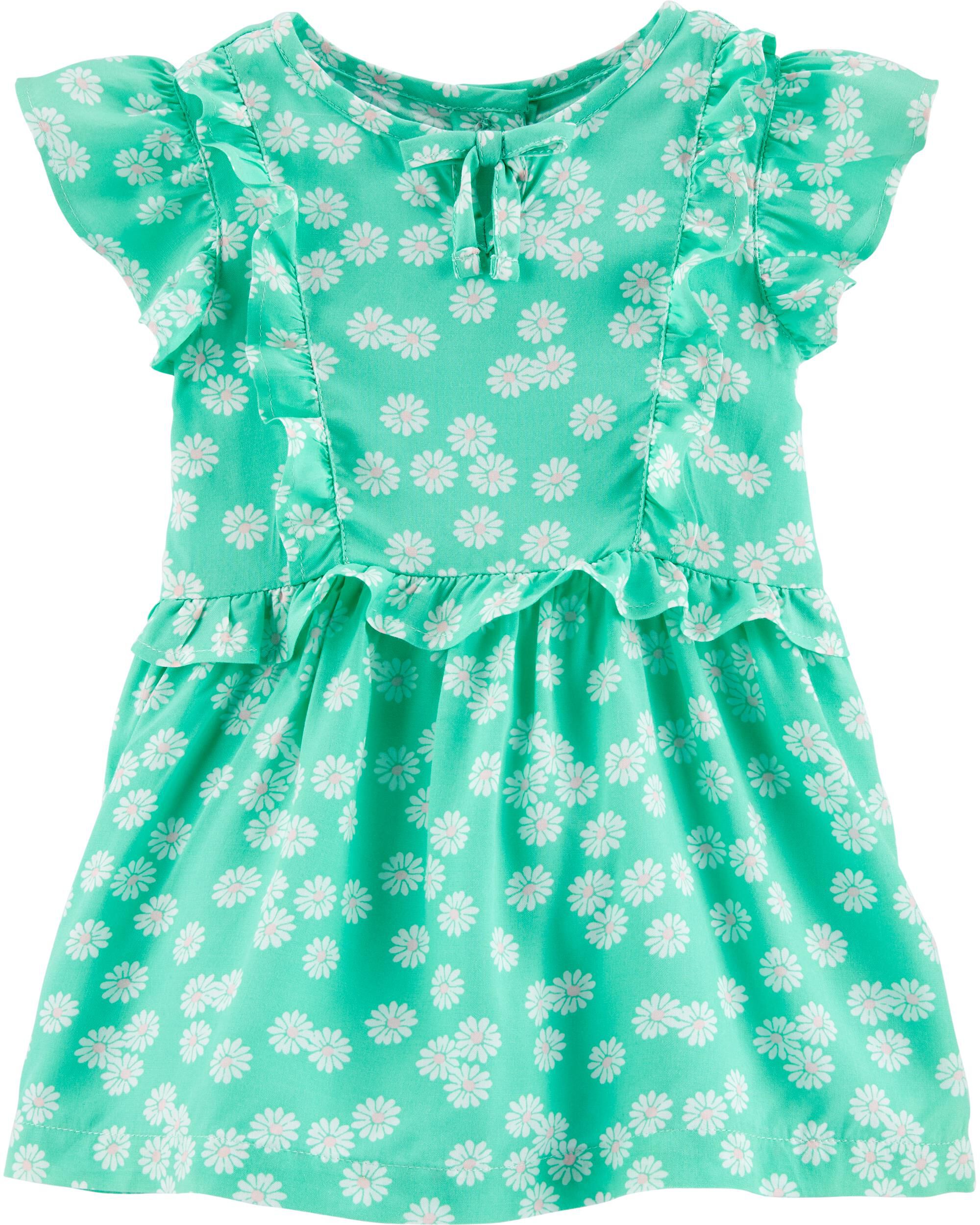 carters green dress