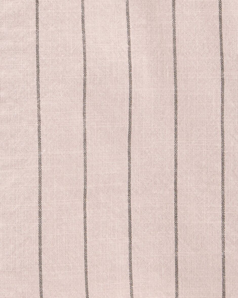 Product image 4 of Baby 2-Piece Short-Sleeve Tee & Striped Shortall Set - Brown