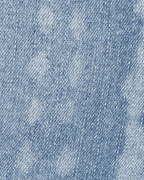 Product image 3 of Kid Iconic Denim Short - Blue Ozone Wash