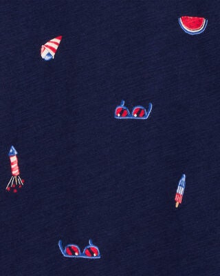 Product image 2 of Kid 4th Of July Cotton Polo