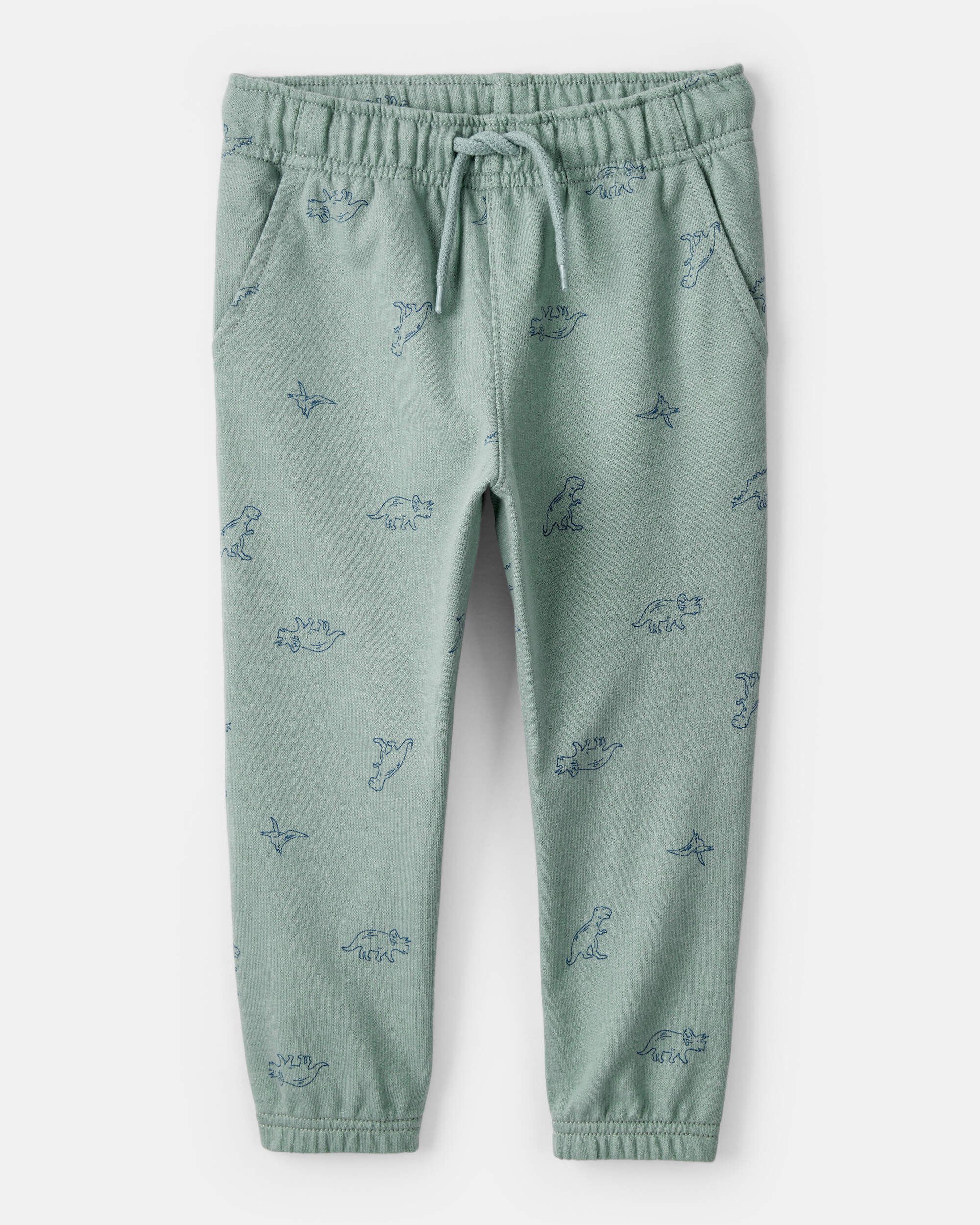 Toddler Boy DayDream Fleece Dinosaur Print Long-Sleeve Tee & Pant Set