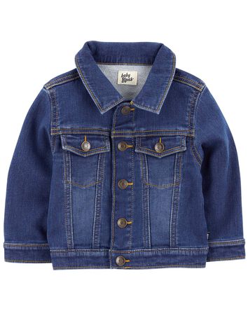 Baby Classic Knit-Like Denim Jacket