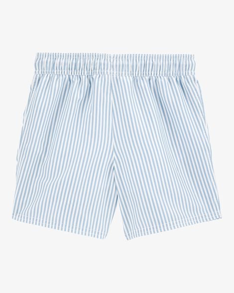 Product image 2 of Boys Striped Swim Trunks - Blue