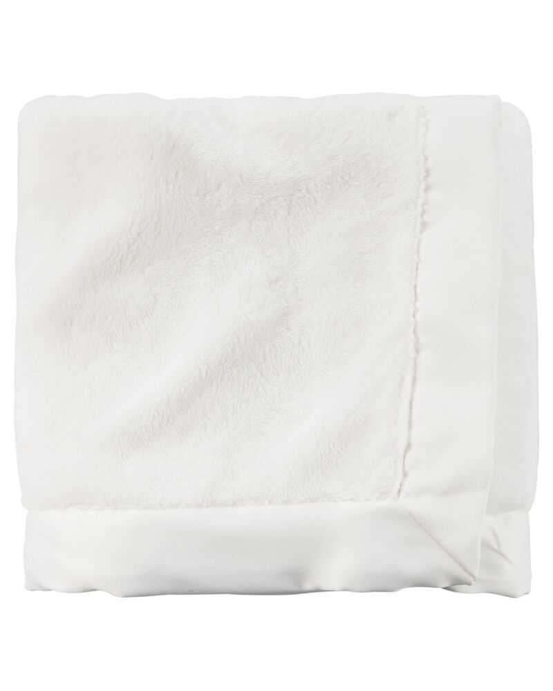 Satin Trim Boa Blanket Carters Com