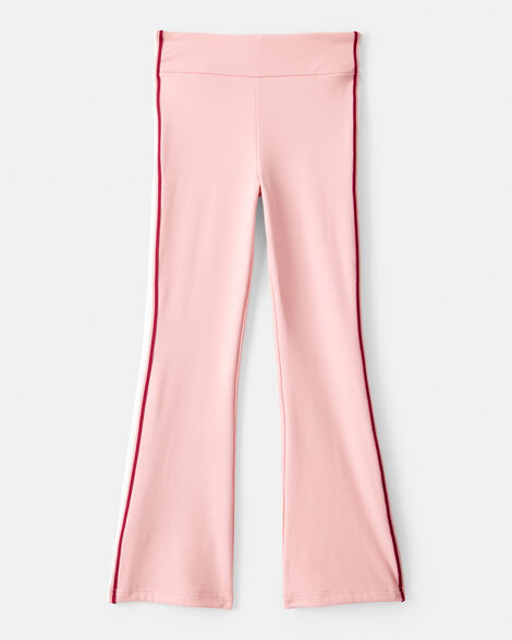 Product image 2 of Girls Knit Flare Active Pants - Pink