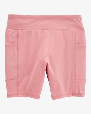 Product image 2 of Kid High-Rise Bike Shorts - Pink