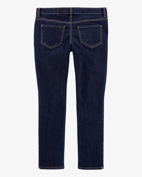 Product image 2 of Kid Dark Wash Plus-Fit Super Skinny-Leg Jeans