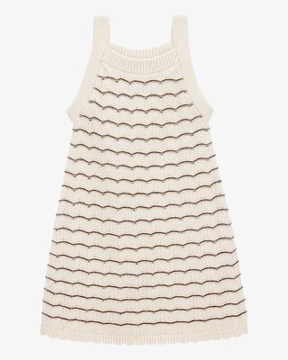 Product image 1 of Toddler Striped Crotchet Knit Tank Dress