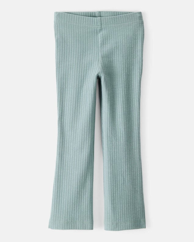 Product image 1 of Toddler Girl Cotton Flare Leggings - Green