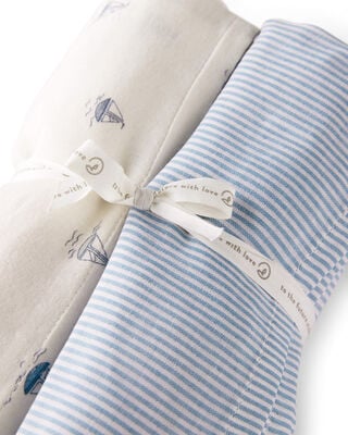 Product image 2 of Baby 2-Pack Organic Cotton Muslin Swaddle Blankets