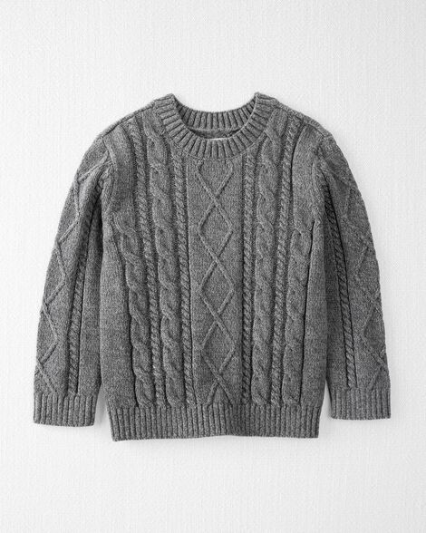  Product image 1 of Toddler Organic Cotton Cable Knit Sweater
