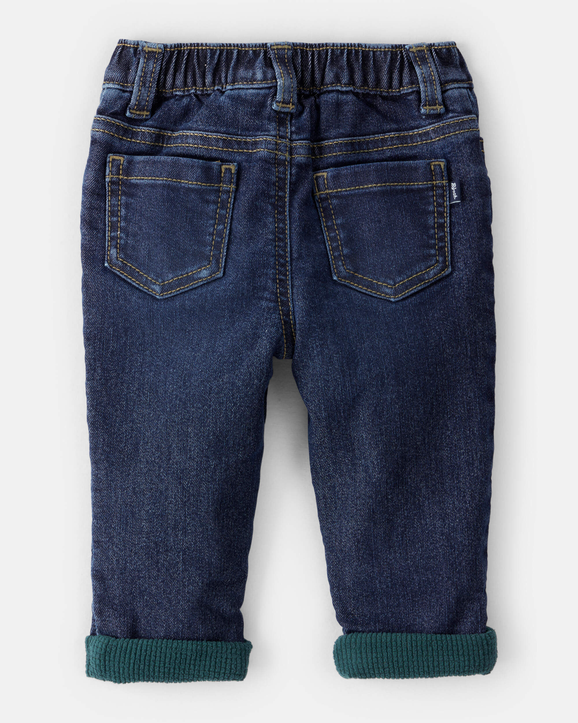 Baby Boy Dark Wash Jeans - Blue