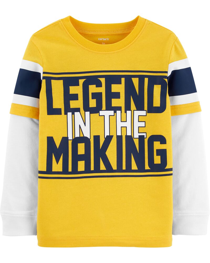 Legend In The Making Layered Look Jersey Tee Carters Com