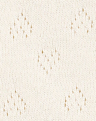 Product image 2 of Baby 3-Piece Pointelle Heart Outfit Set - Cream