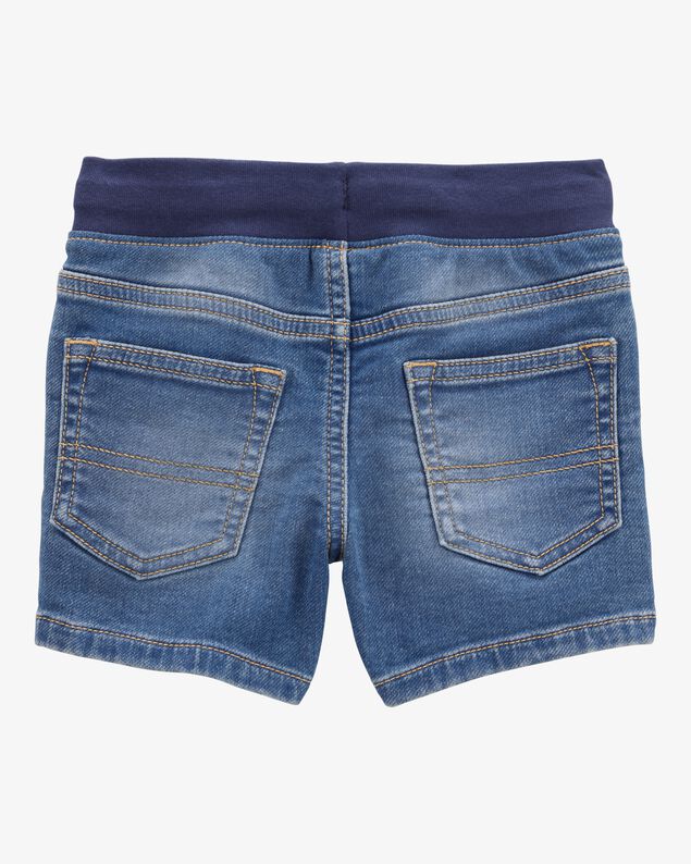 Product image 2 of Baby Pull-On Denim Short - Blue Wash