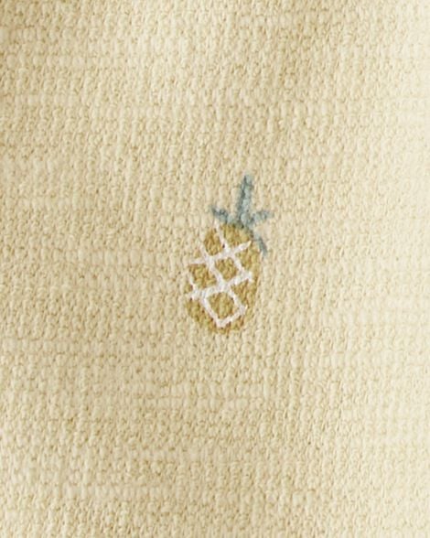 Product image 3 of Baby Girl Organic Cotton Pineapple-Print Romper