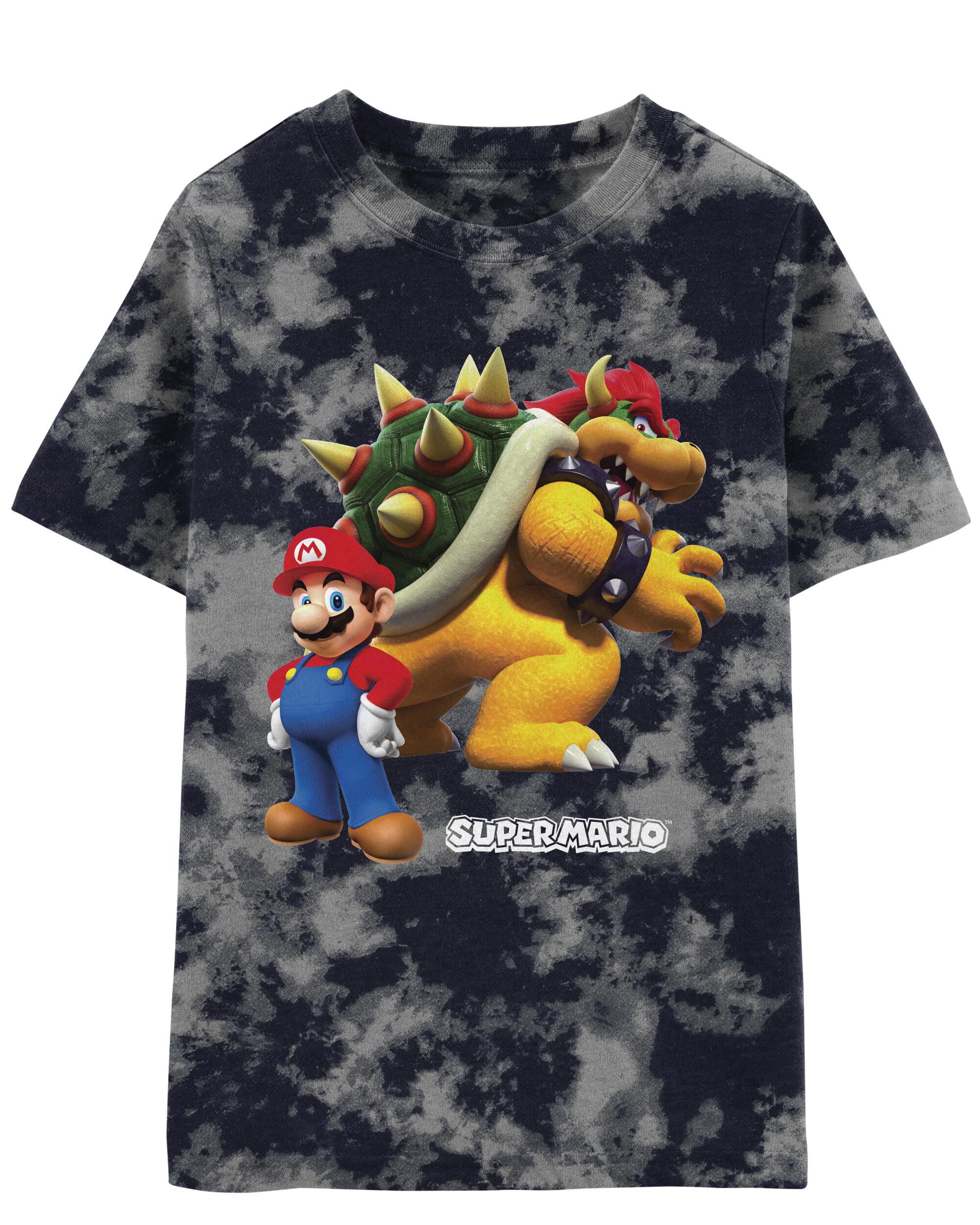 Kid Super Mario Bros Pullover - Grey - Carter's | Carter's Kid Super Mario Bros Pullover - Grey - Carter's | Carter's