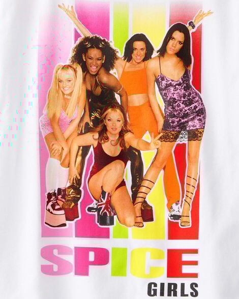 Kid Spice Girls Short-Sleeve Graphic Tee - Ivory