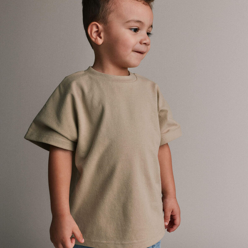 Toddler Premium Dolman Tee - Tan