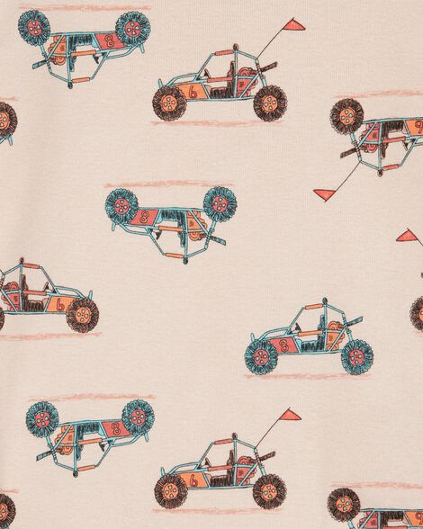  Product image 3 of Kid 4-Piece Race Car 100% Snug Fit Cotton Pajamas